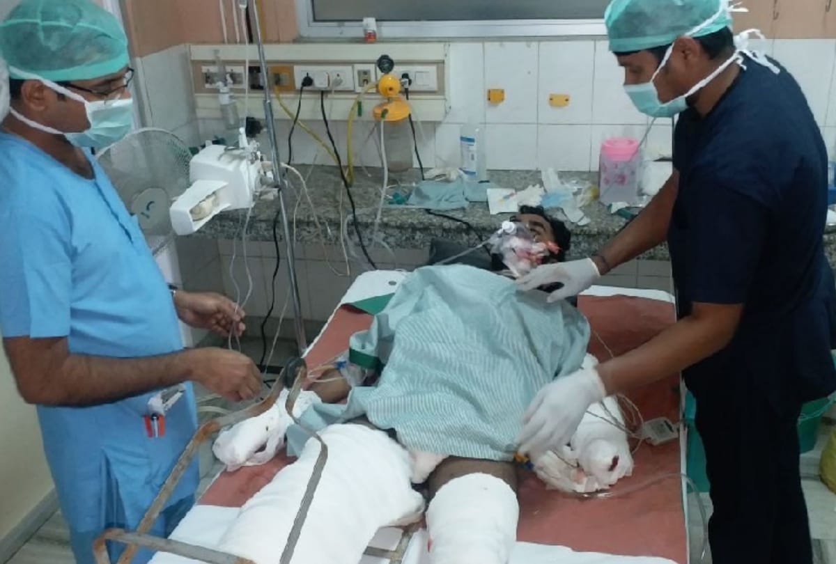 two people dead when cylinder burst