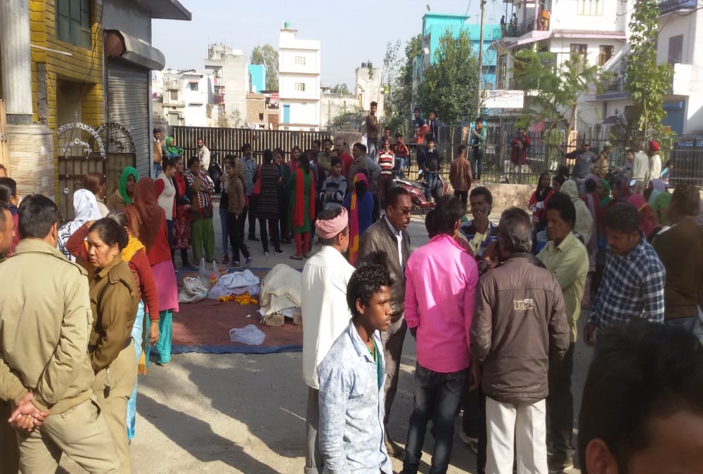 Two wives fight for husband funeral in dehradun