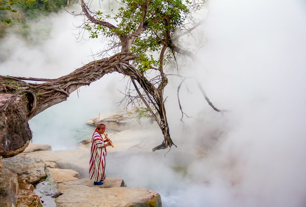 See Here Mysterious Boiling River