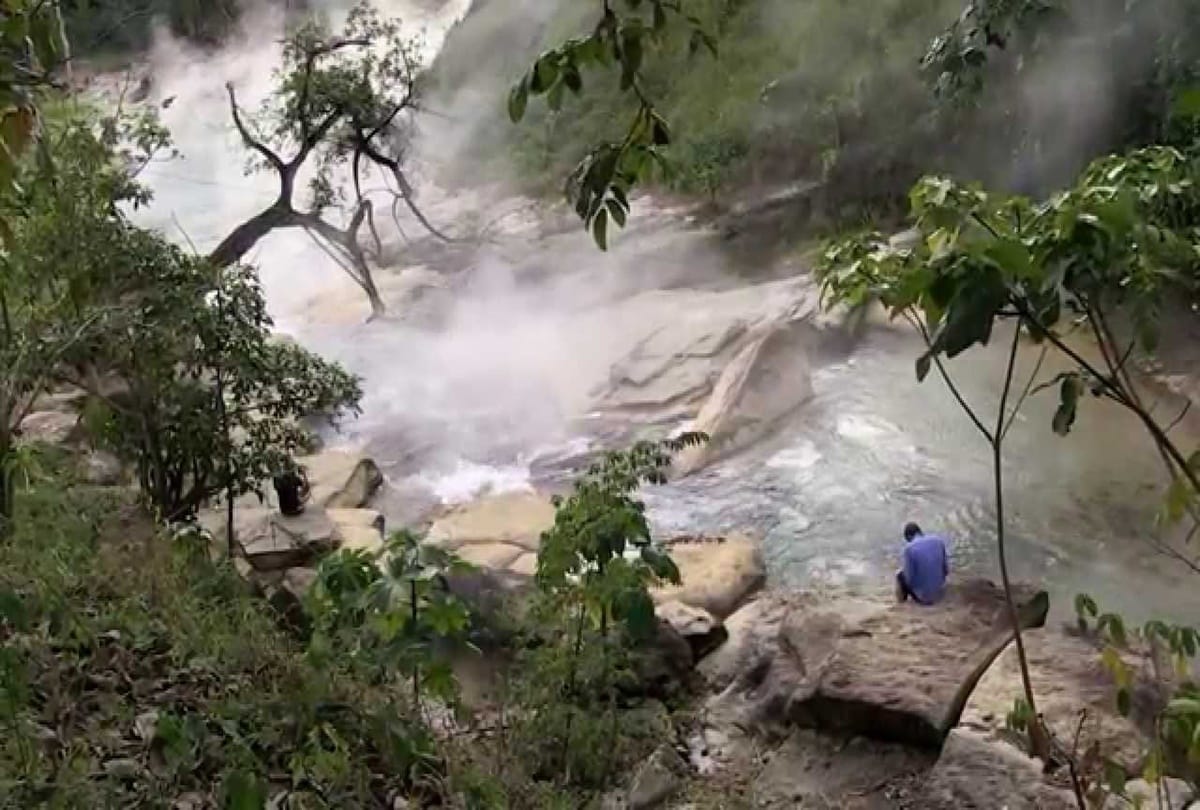 See Here Mysterious Boiling River