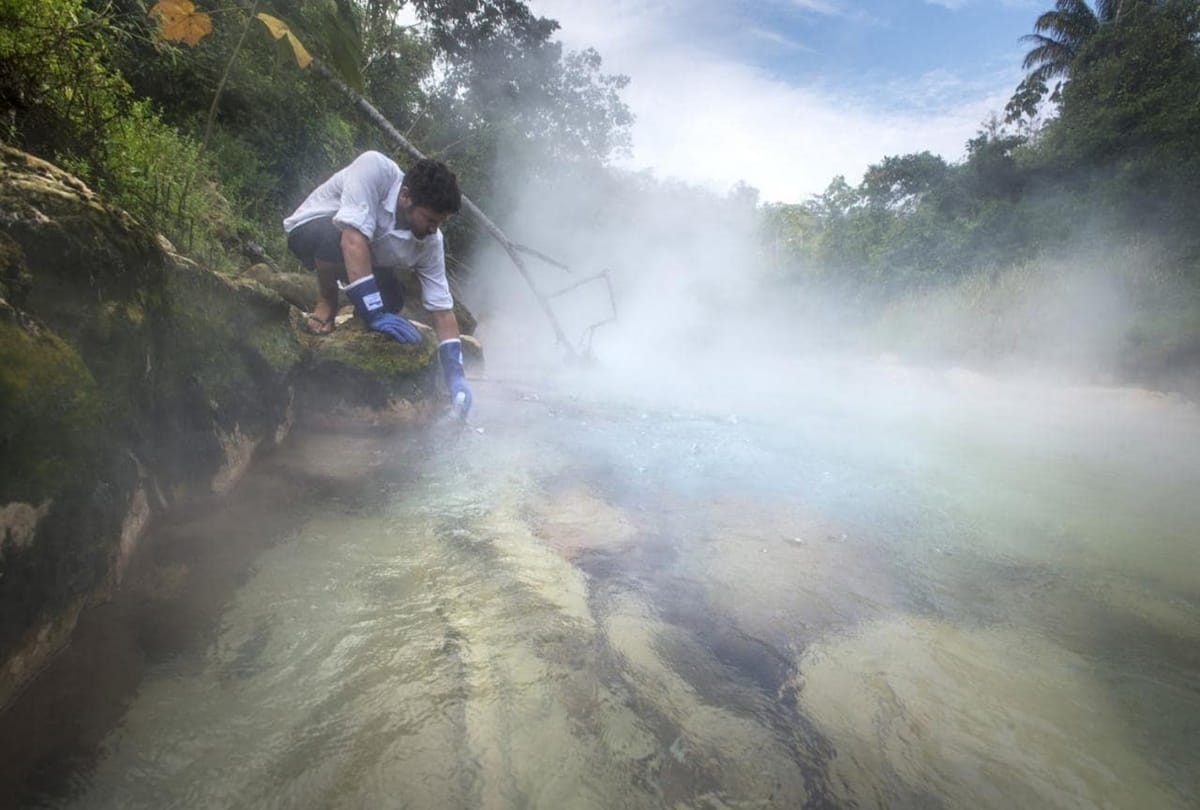 See Here Mysterious Boiling River