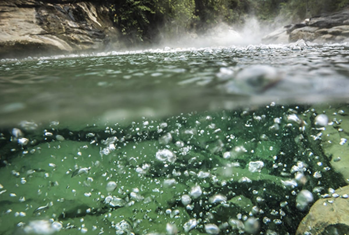 See Here Mysterious Boiling River