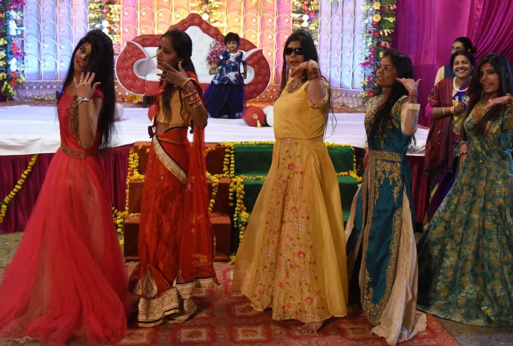 engagement of pramodini with saroj sahu.