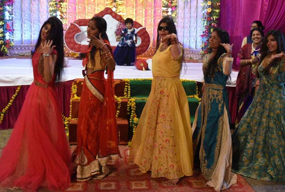 engagement of pramodini with saroj sahu.
