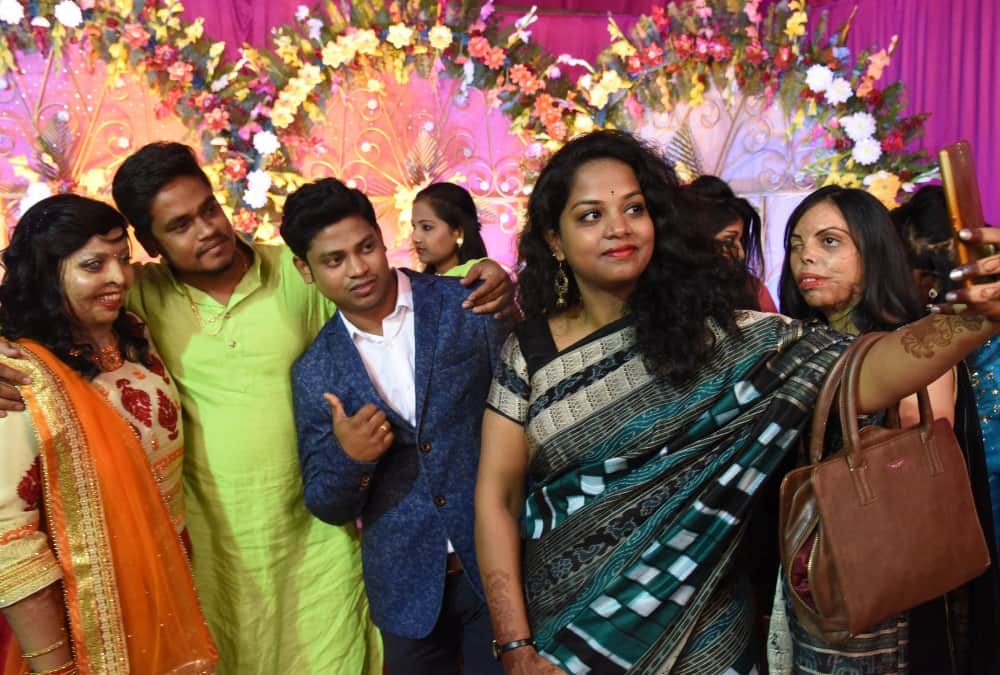 engagement of pramodini with saroj sahu.