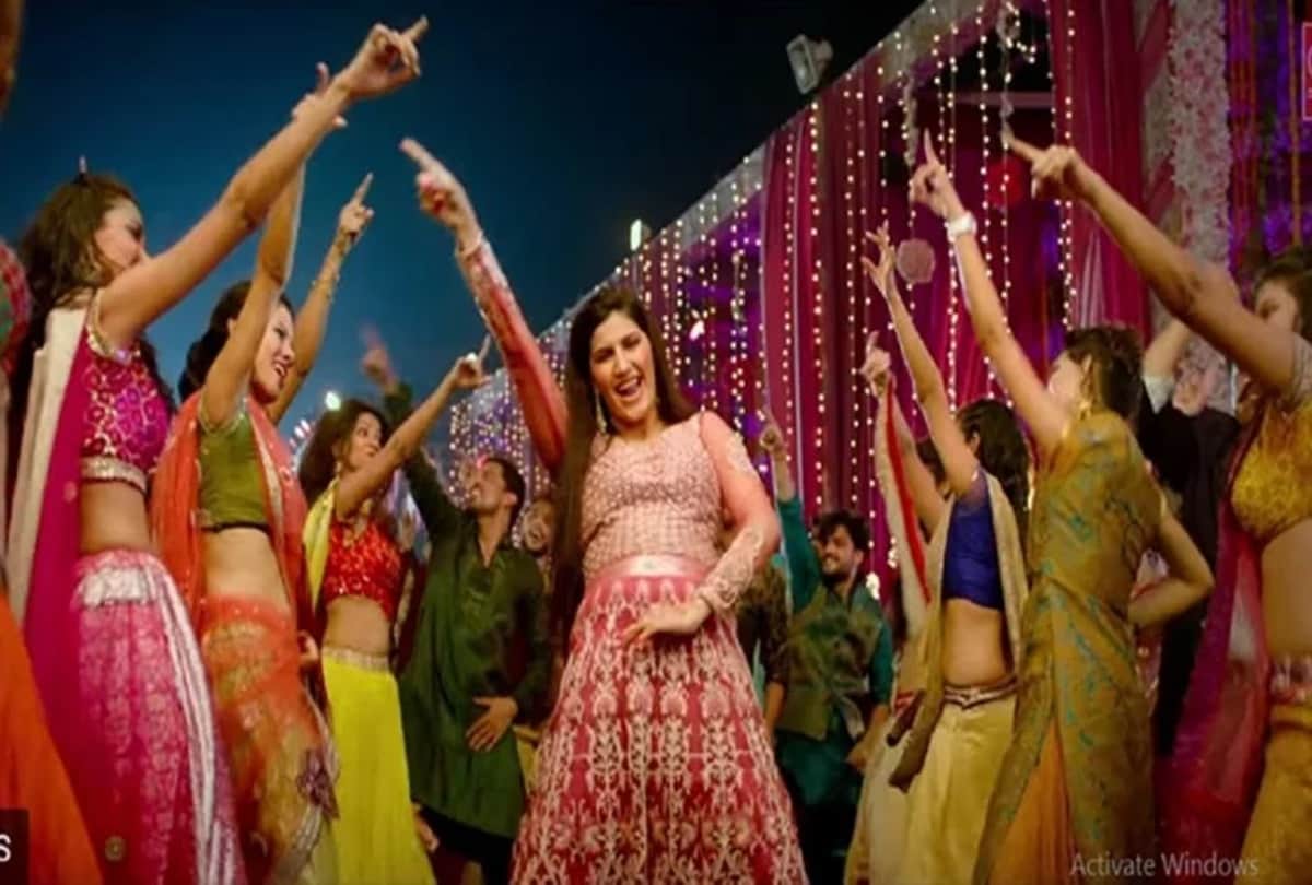 Veerey Ki Wedding song Hatt Ja Tau released, Sapna Choudhary can steal your heart