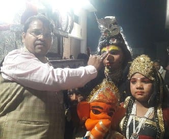 Shobhayatra organied with Jhankis