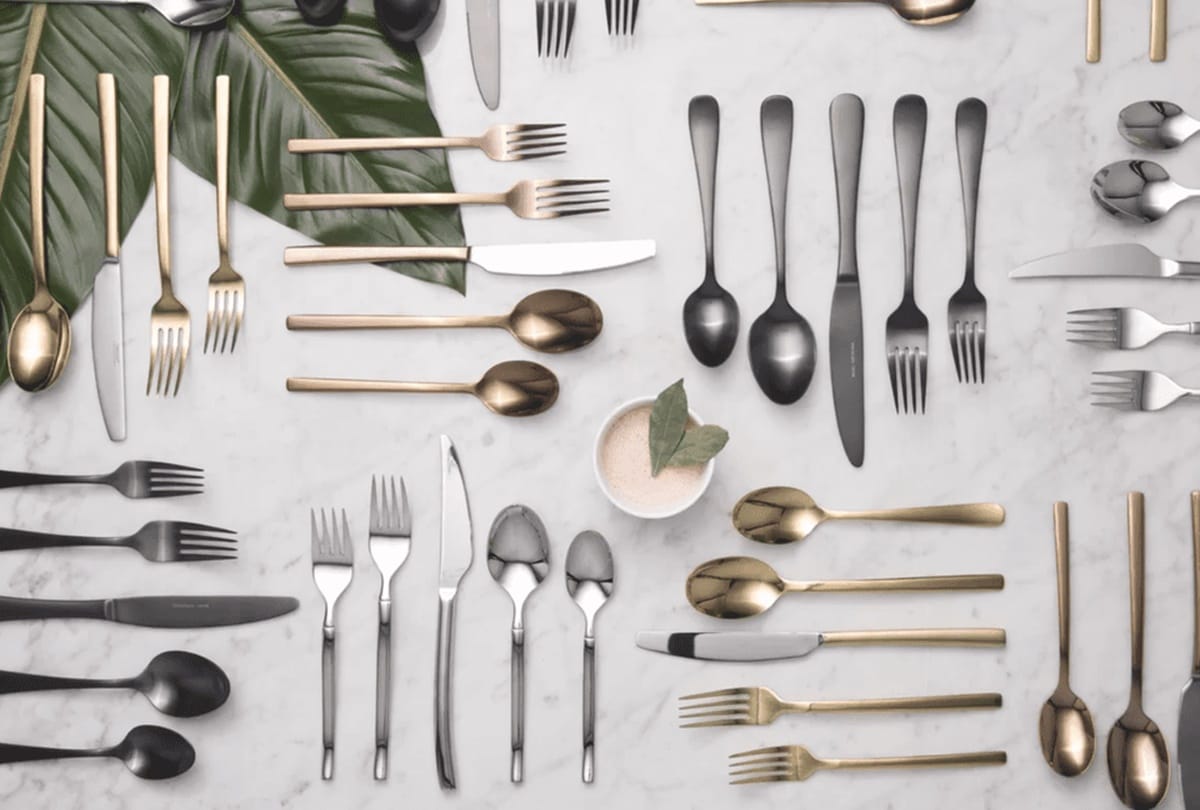 which metal is best for utensils for cooking and eating food 