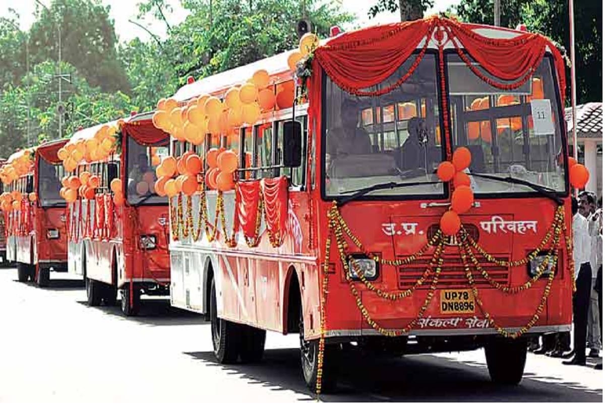 bus arrangements for braj holi from isbt 