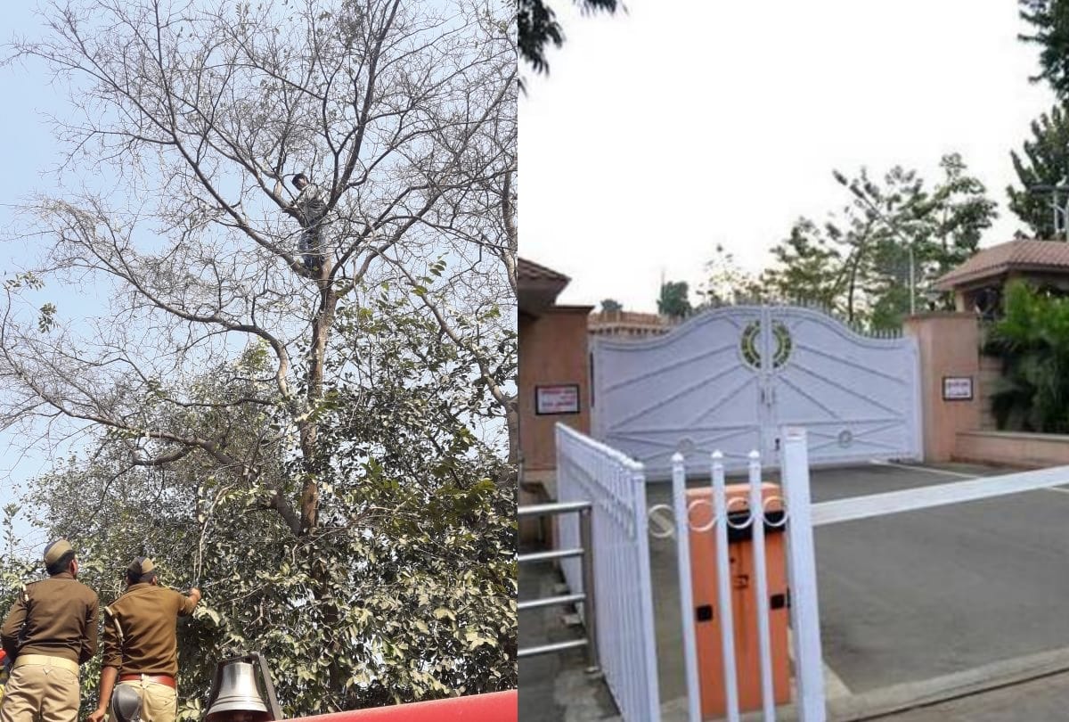 police arrested a man planning to suicide near cm office