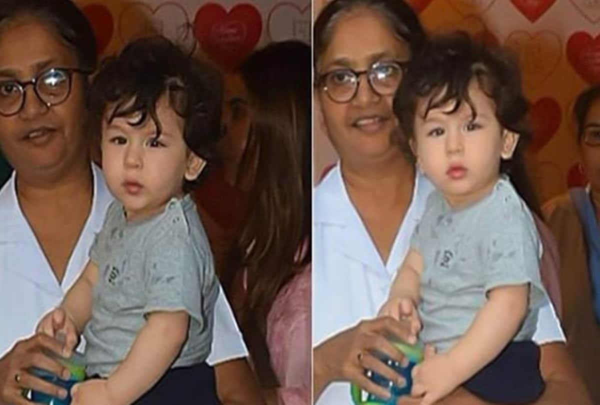kareena kapoor son taimur ali khan spotted out of his gym