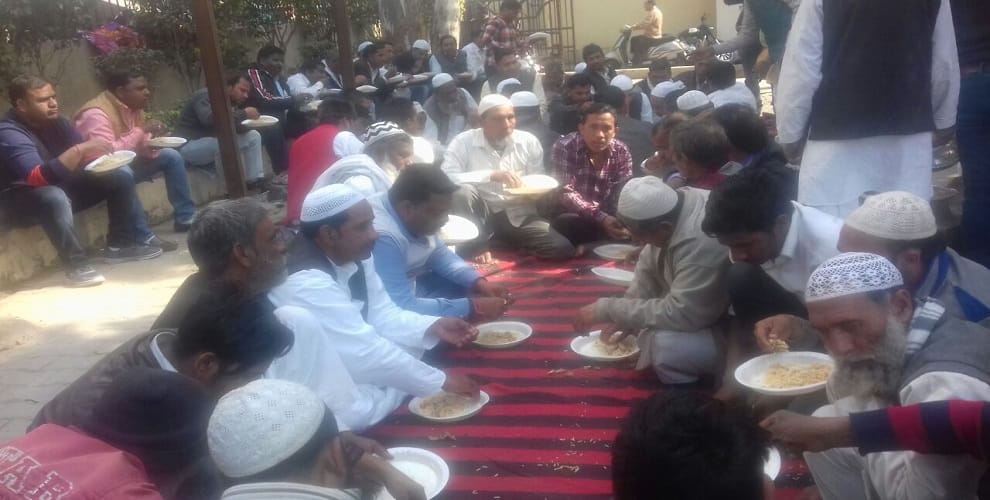 Banquet of chicken biryani in corporation premises, councilors protested against municipality