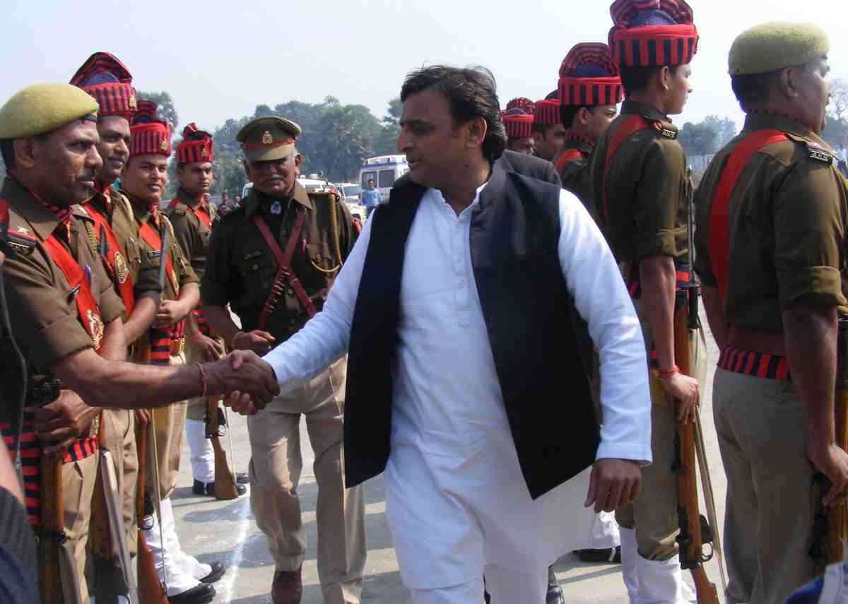 new type of political movement after akhilesh yadav visit ghazipur