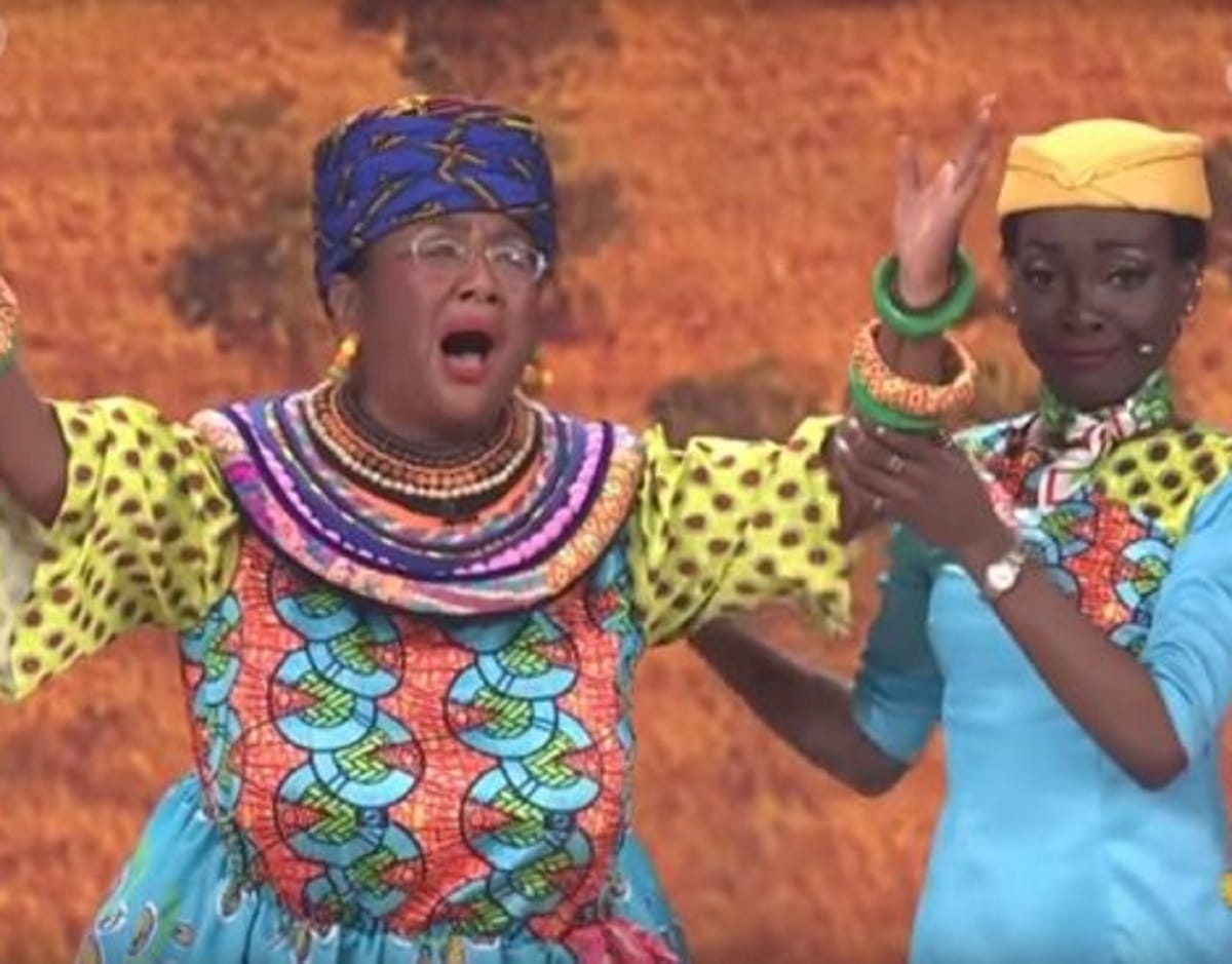 china insults african women on lunar new year in a TV show