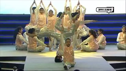 A SPECIAL DANCE OF STUDENTS ON THE OCCASSION OF PARIKSHA PER CHARCHA PROGRAM
