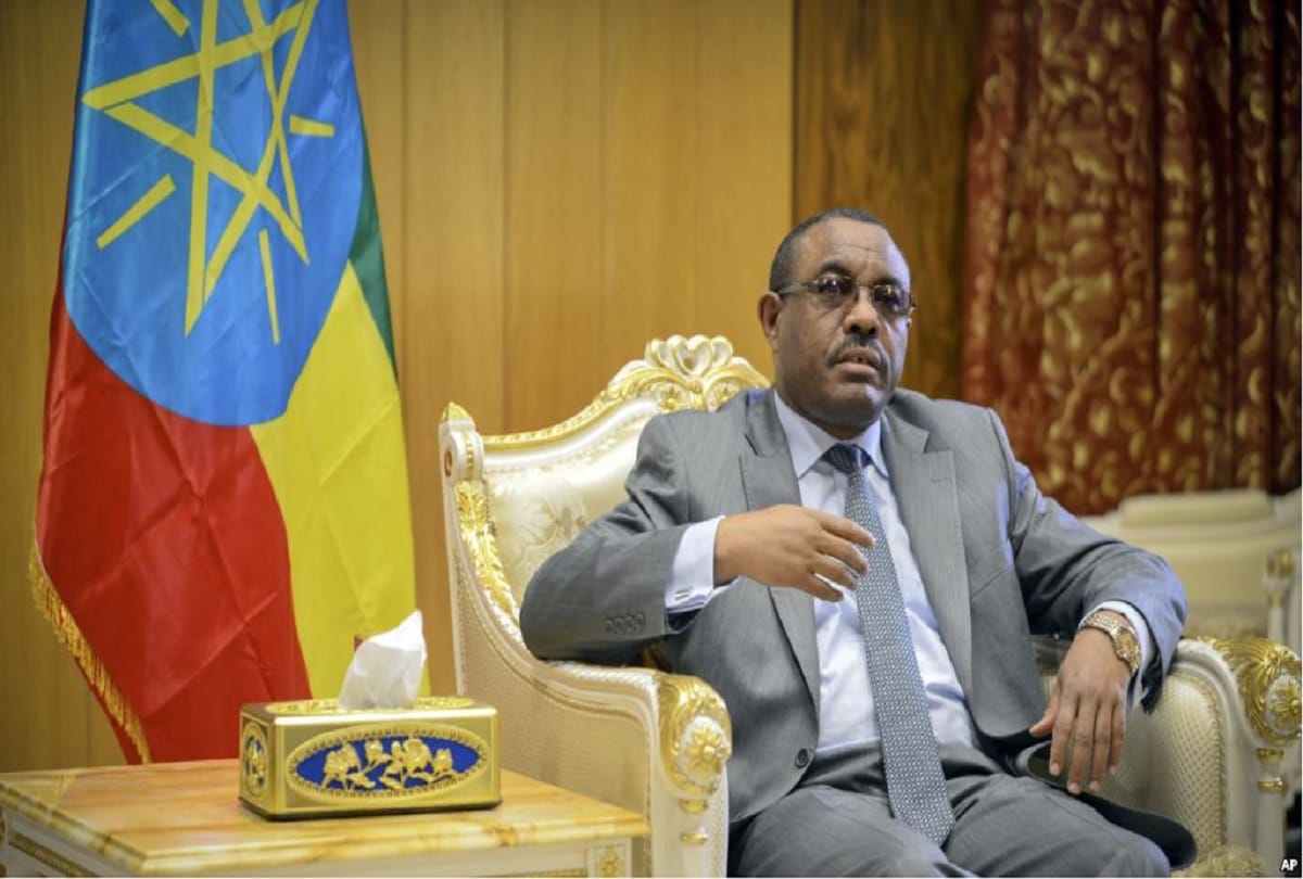 Ethiopian Prime Minister Hailemariam desalegn resigns after anti-government protests