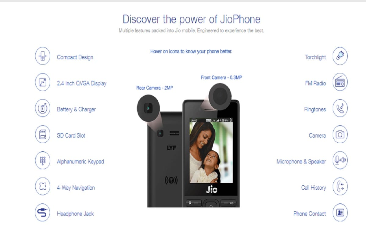 Reliance Jio Phone Now buy from Amazon India at Rs 1,500