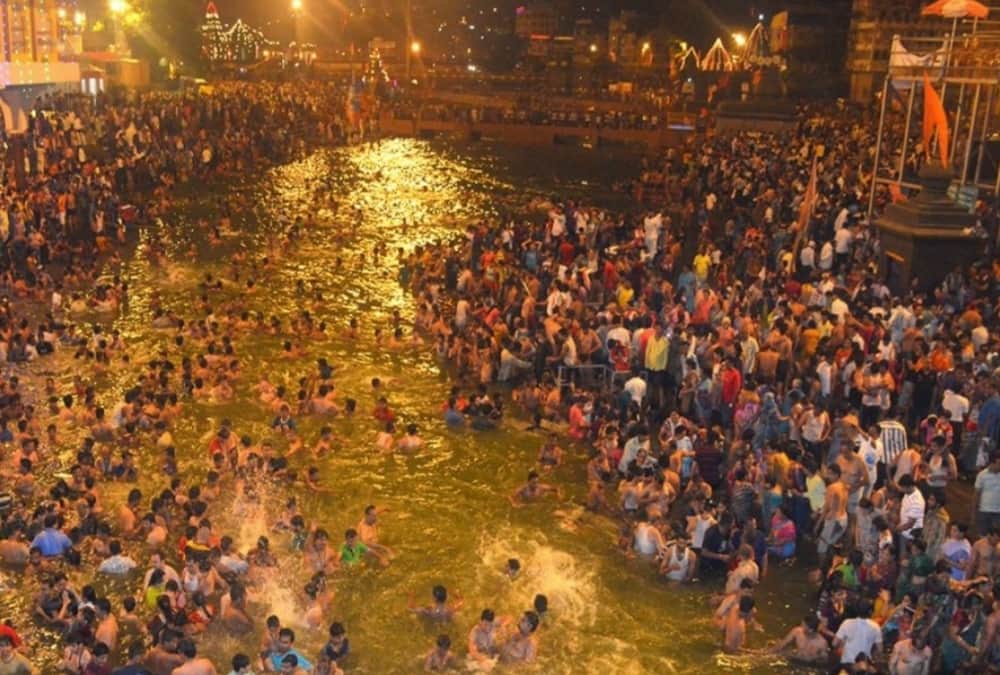 Maha Kumbh Mela 2018 in Kurukshetra of Haryana on 5 December