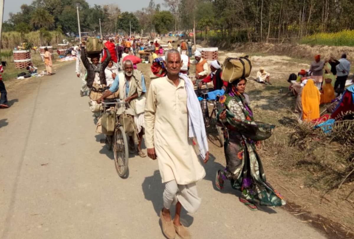 84 kosi parikrama started in naimisharanya