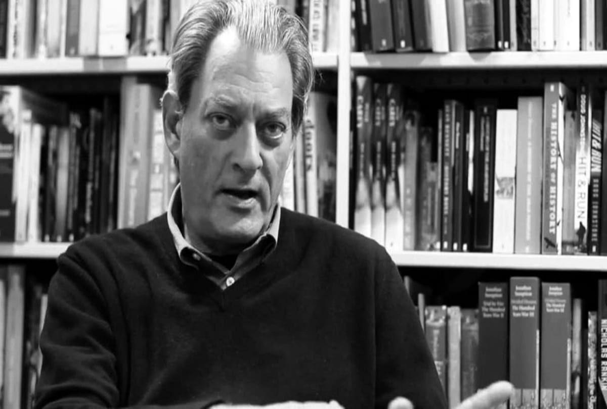 American writer Paul Benjamin Auster 