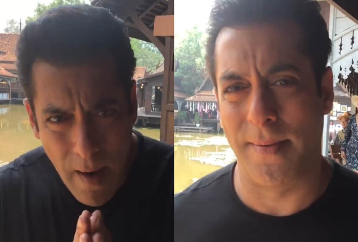 Salman Khan speaking Thai language shared video on social media 
