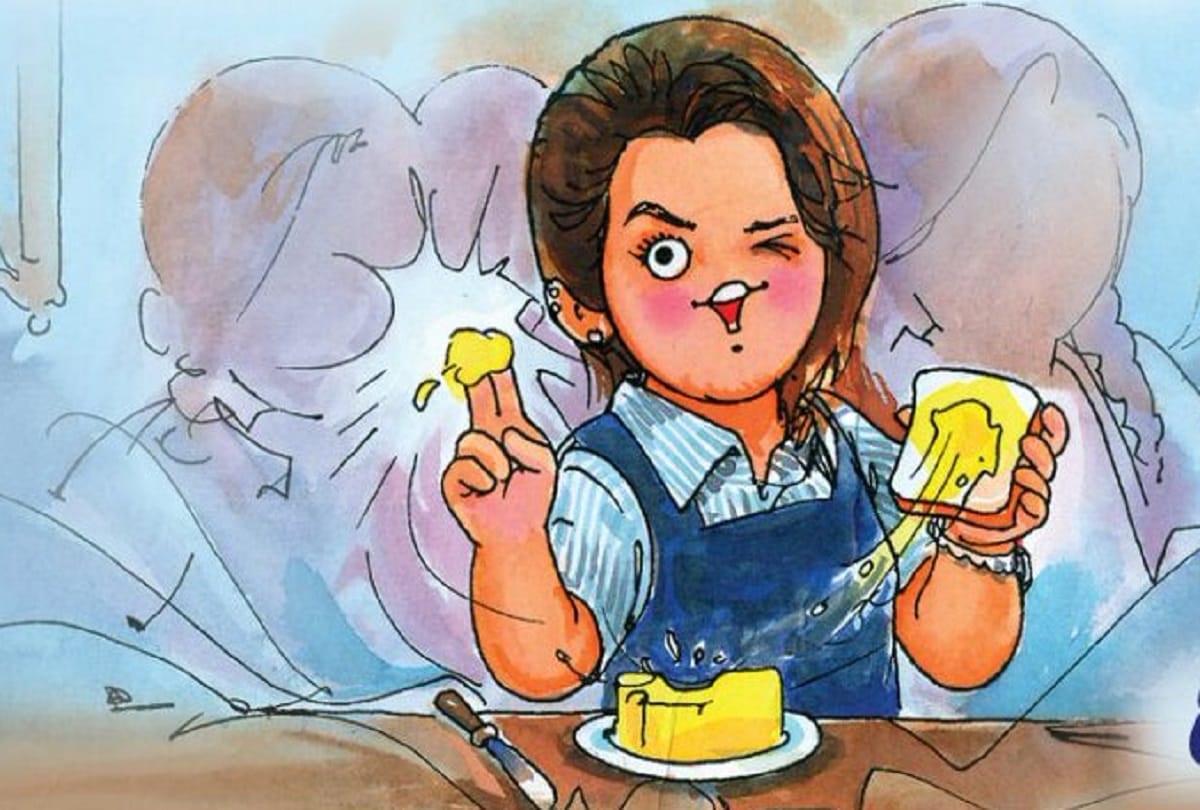 amul ad on priya prakash varrier viral wink