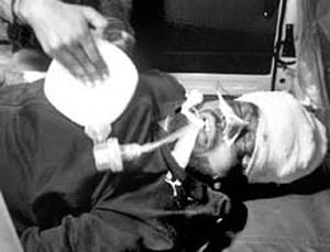 The groom's shot at the Tilak ceremony, the condition is fragile