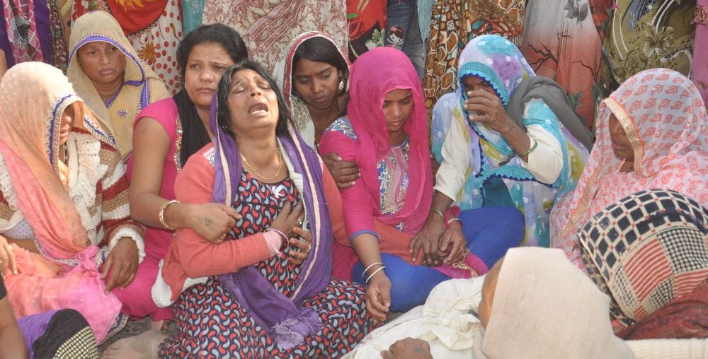 agra murder of the young man