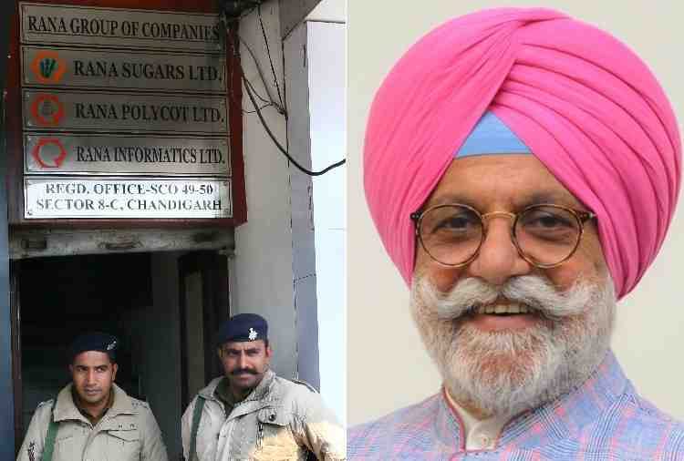 income tax raid on rana gurjeet singh offices