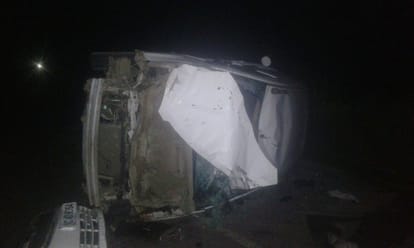 kasganj four killed in road accident 