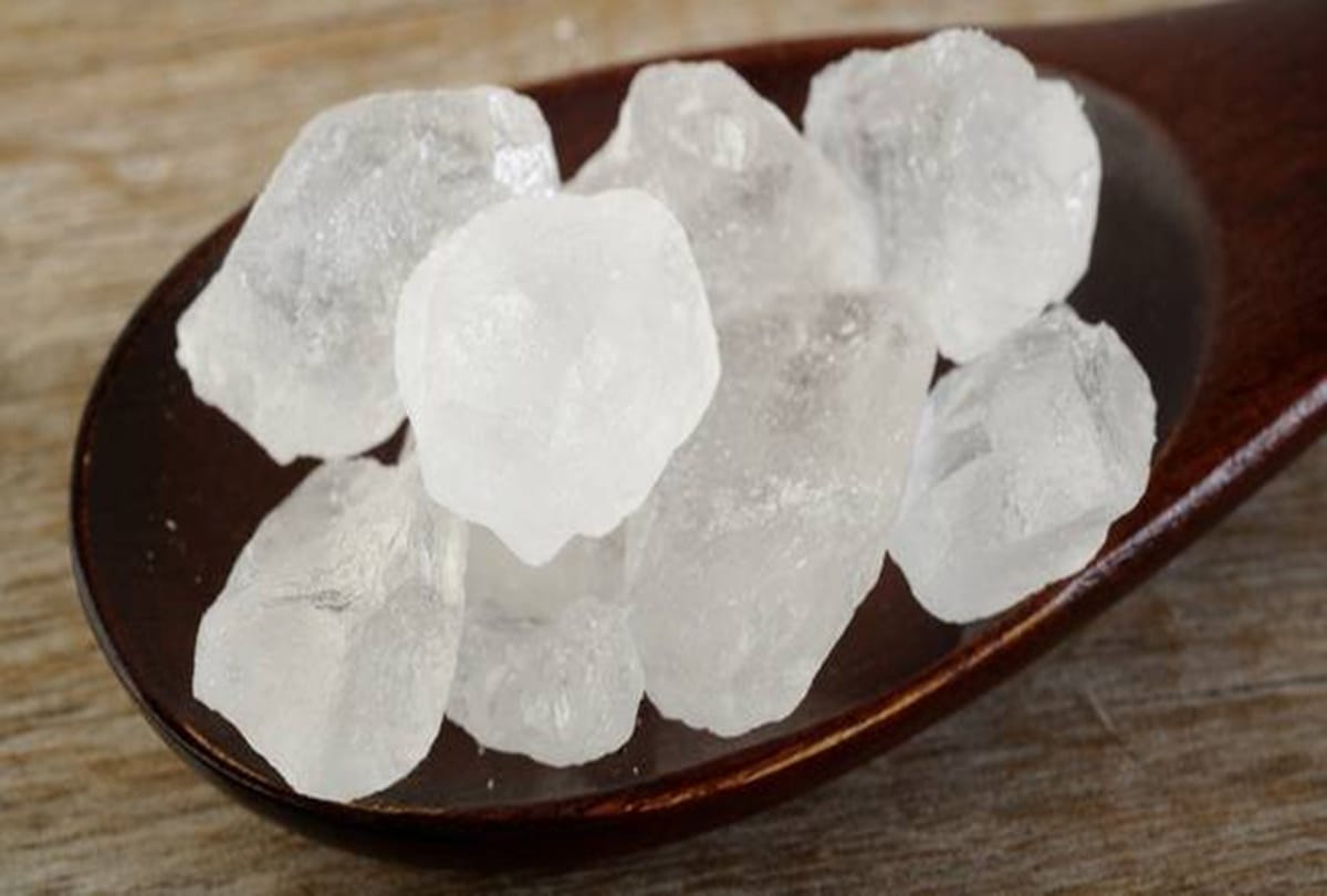 health benefits mishri or rock sugar helps to improve libido