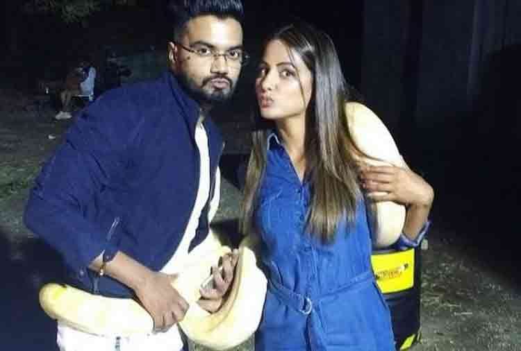hina khan romantic dance video with boyfriend Rocky Jaiswal in srilanka
