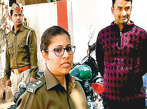 Police make 12 challans for police personnel