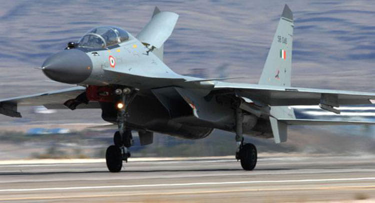 Indian fighter planes Sukhoi first time fly from jolly grant airport