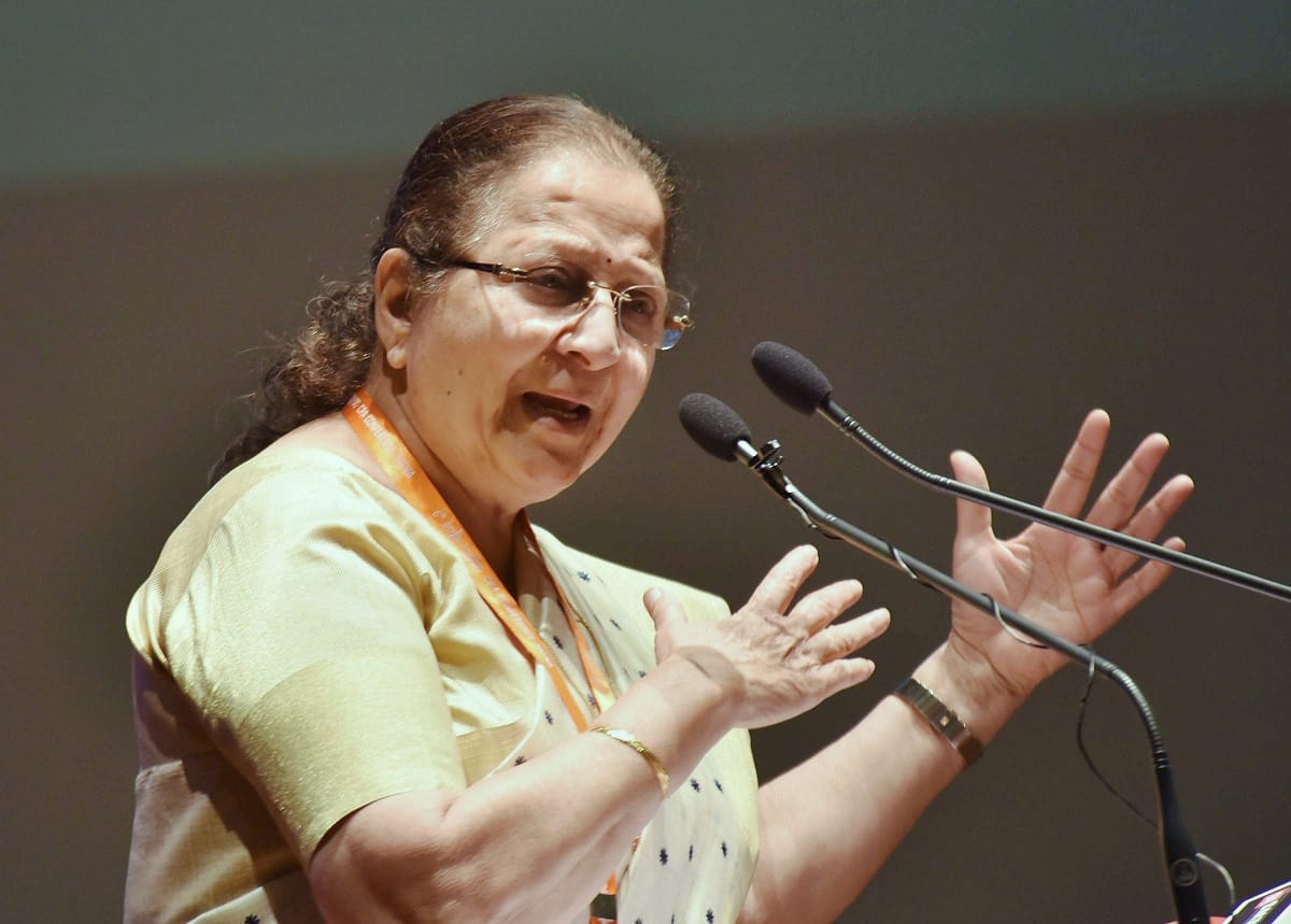 sumitra mahajan says this Time to take forward your culture and civilization
