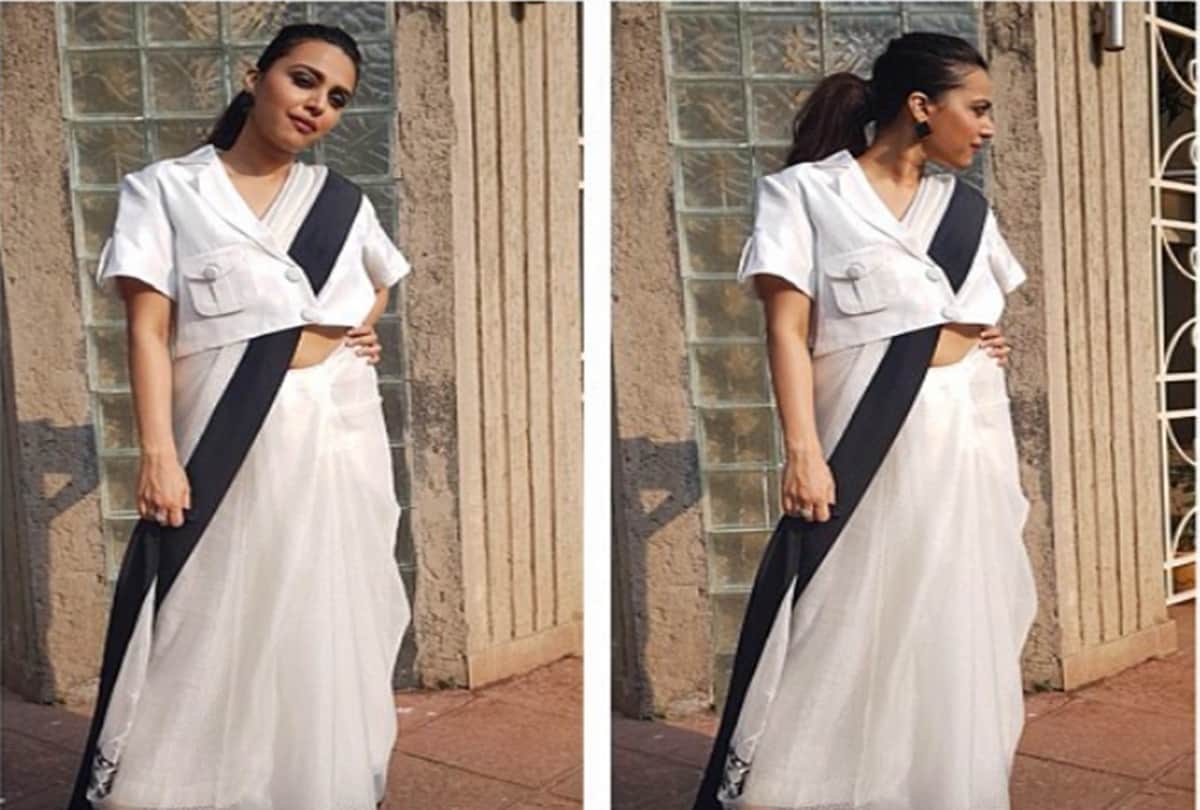 Swara Bhaskar trolled on social media after wearing saree