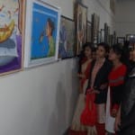 अमृता कला वीथिका में रविवार को प्रदर्शनी की शुरुआत हुई।