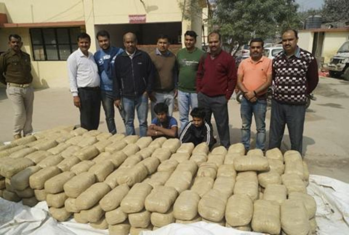 Narcotics Department caught ganja