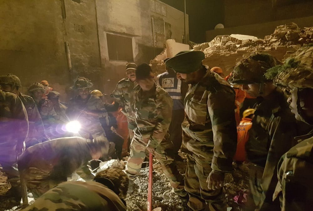 Indian Army Very Helpful in Beawar tragedy Ajmer Rajasthan, Completed Rescue Operation