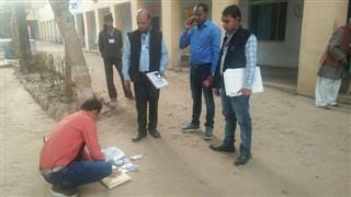 Cheating material found at examination center in Hathras