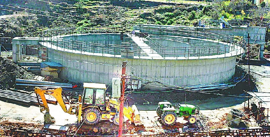 Sewerage treatment plant stalled due to budget deficit