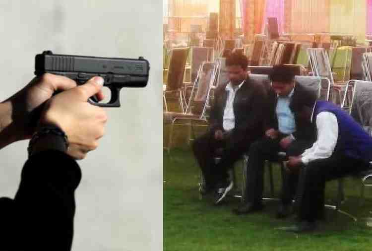 firing in marriage, orchestra owner shot in marriage for dance in firozpur