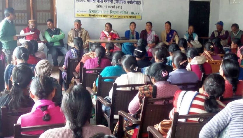 In the open, honorable head of panchayats free of defecation