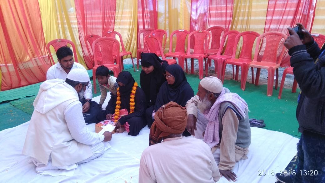111 couple marriage in presence of central minister santosh gangwar