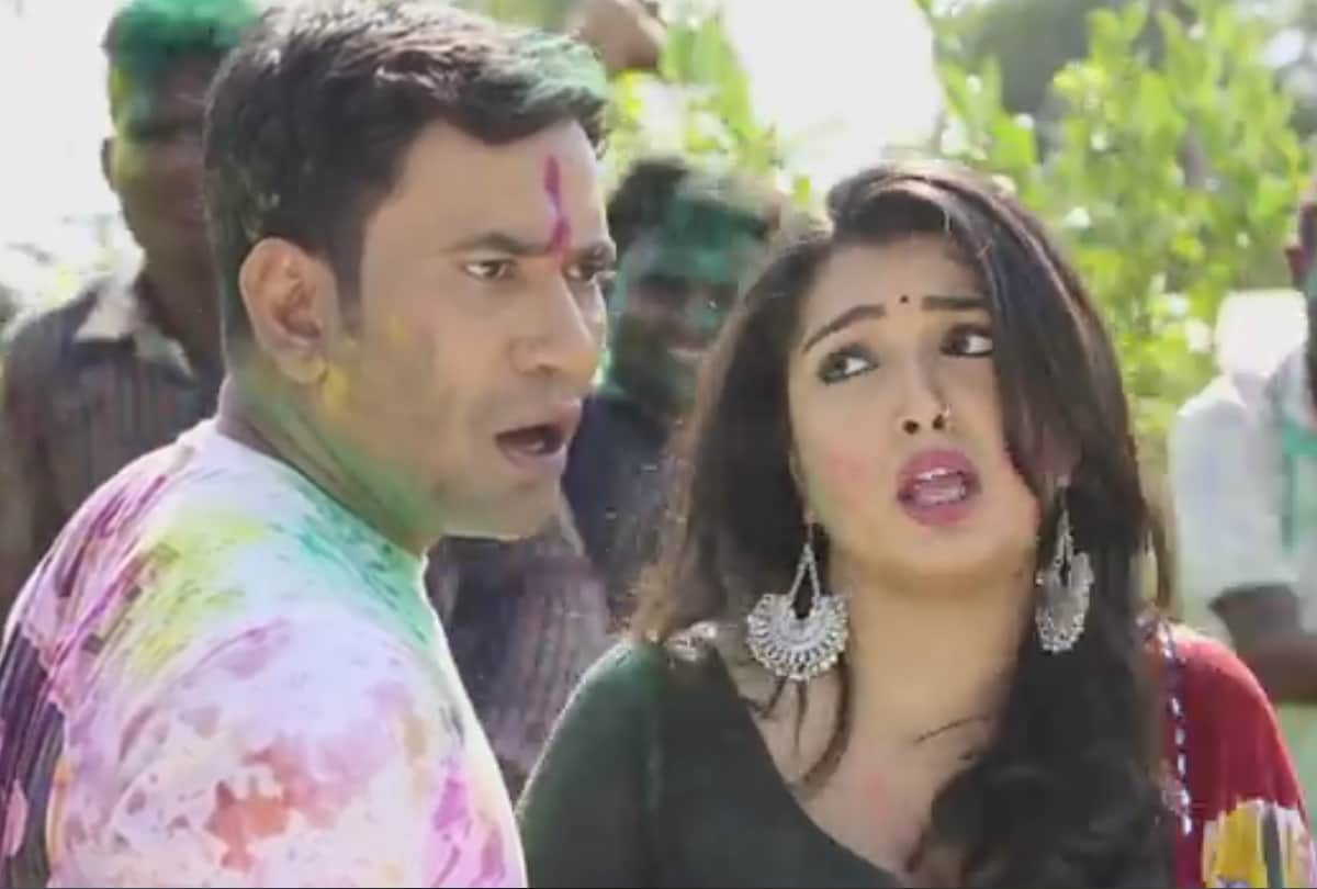 Bhojpuri star Amrapali Dubey and Nirahua romantic video out