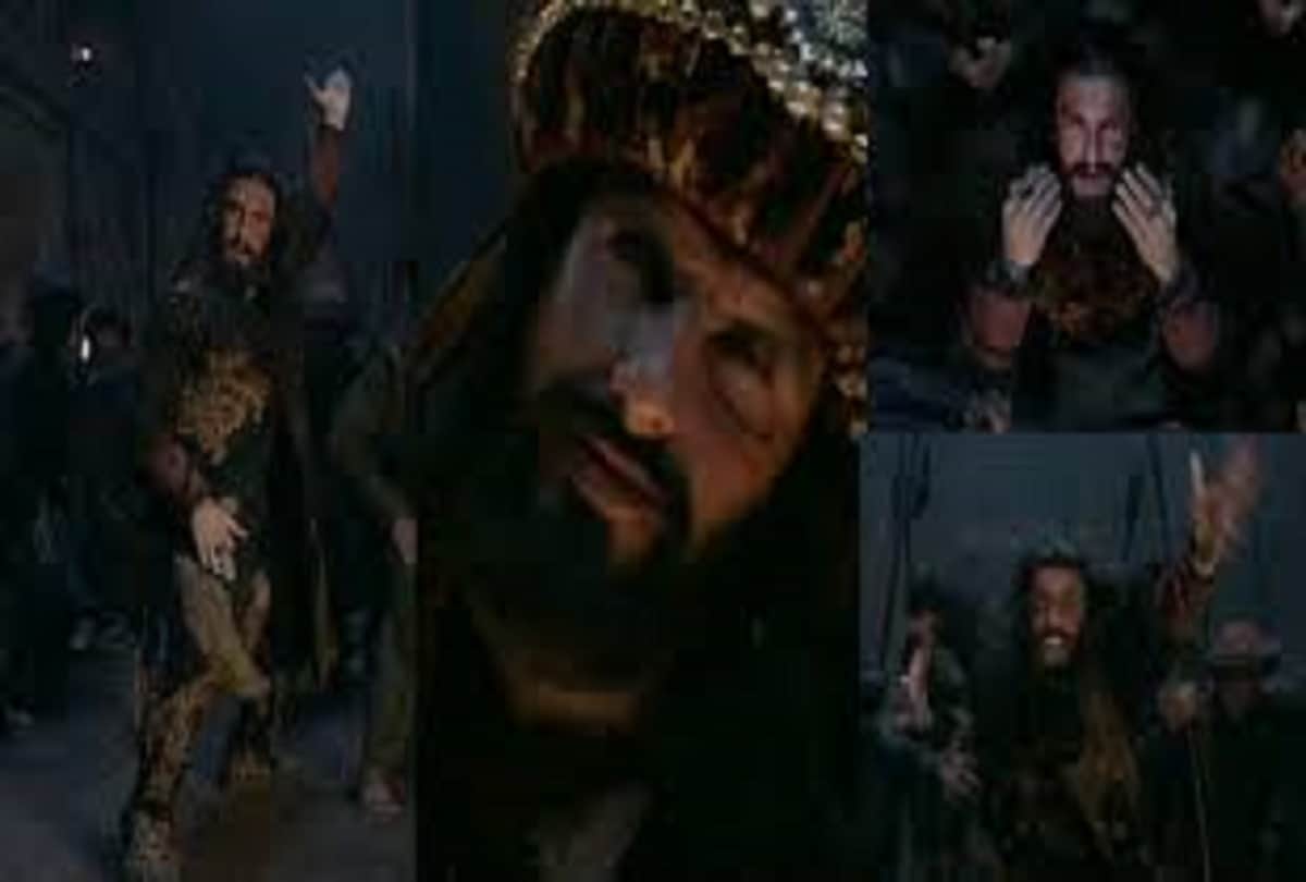 making of film padmaavat's song khali bali and ranveer lethal performance 