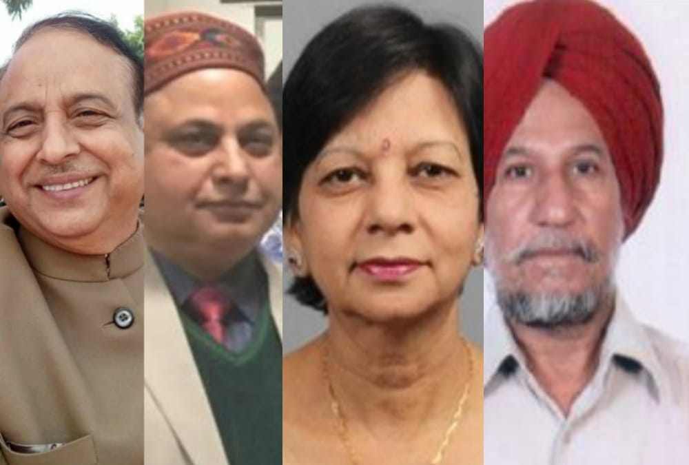 governor ram naik appoints four vice chancellors of universities.