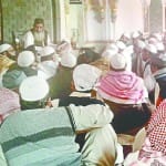 बैठक में उपस्थित उलमा