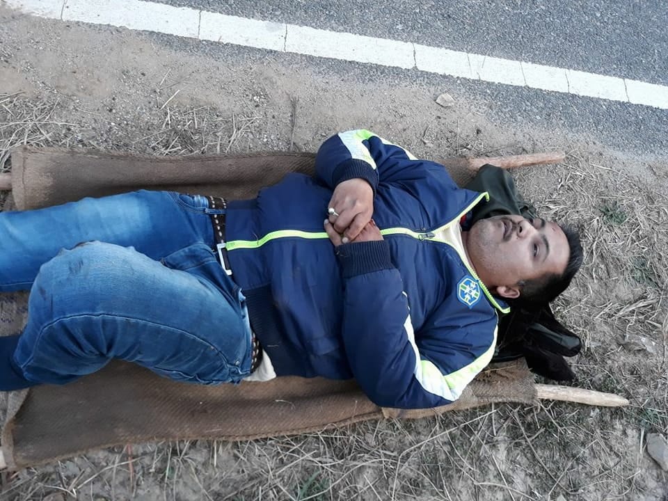 Accident in tehri one killed rescue photos