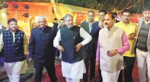 Sushil Modi, who visited Allahabad suddenly, attended the ceremony
